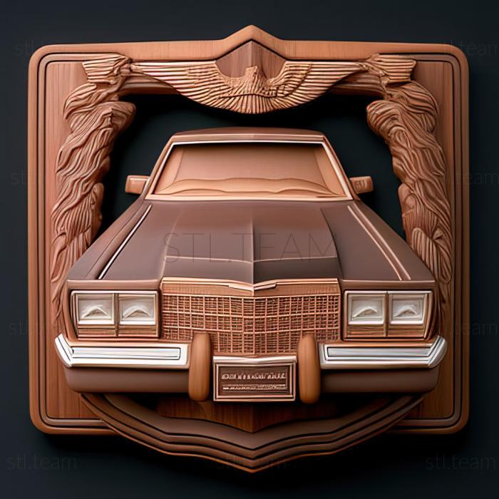3D model Cadillac Deville 1985 1993 (STL)